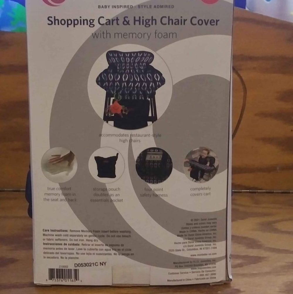 BRAND NEW MONBEBE shopping car cover
